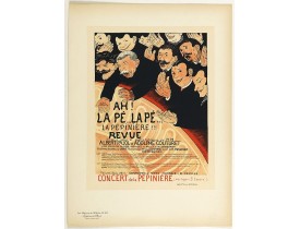 LES MAITRES DE L'AFFICHE - Ah la pé… La pé… La Pépinière Revue . . .
