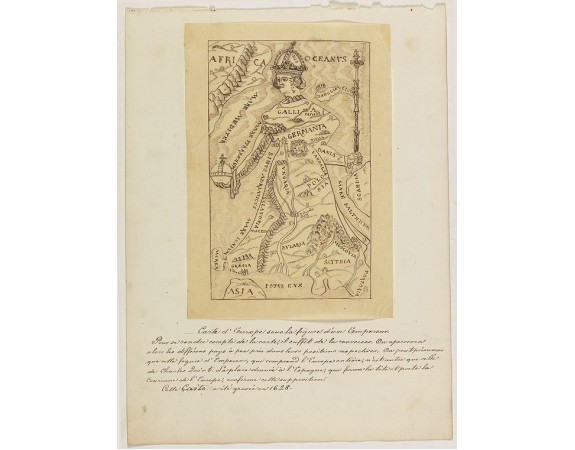 ANONYME -  [Europe depicted as a Queen]