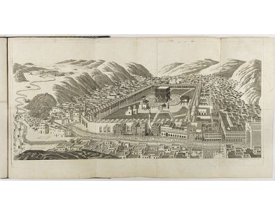 MOURADJA D'OHSSON, Ignace. -  [Tableau Général de l'Empire Ottoman]. 11 plates with the panoramic view of Mecca.