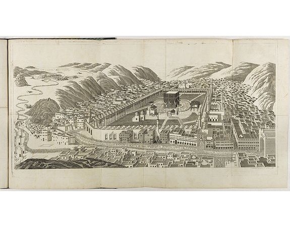 MOURADJA D'OHSSON, Ignace. -  [Tableau Général de l'Empire Ottoman]. 11 plates with the panoramic view of Mecca.