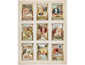 LAAS & PECAUD & Cie. -  A la ville de Saint Denis / Les anciennes provinces Françaises. LAAS & PECAUD & Cie. -  A la ville de Saint Denis / Les anciennes provinces Françaises.