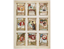 LAAS & PECAUD & Cie. -  A la ville de Saint Denis / Les anciennes provinces Françaises. LAAS & PECAUD & Cie. -  A la ville de Saint Denis / Les anciennes provinces Françaises.