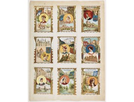 LAAS & PECAUD & Cie. -  A la ville de Saint Denis / Les anciennes provinces Françaises. LAAS & PECAUD & Cie. -  A la ville de Saint Denis / Les anciennes provinces Françaises.