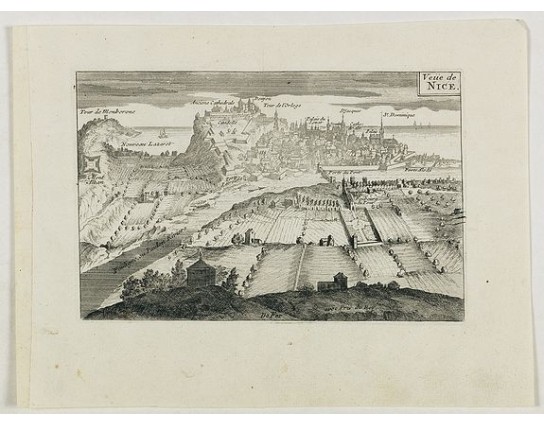 DE FER, N. - Veüe de Nice. DE FER, N. - Veüe de Nice.