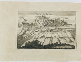 DE FER, N. -  Veue de Nice.