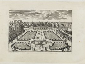 PERELLE. -  Le Parterre du Palais royal.