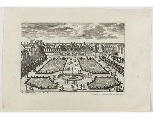 PERELLE. - Le Parterre du Palais royal. PERELLE. - Le Parterre du Palais royal.