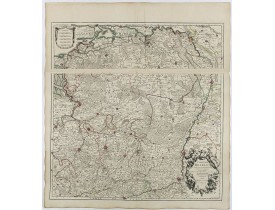 DELISLE, G. -  Carte du Brabant.