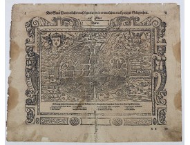 MÜNSTER, S. - Die Statt Paris etlicher mass figuriert und contrafehtet nach jetziger Gelegenheit.