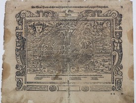 MÜNSTER, S. - Die Statt Paris etlicher mass figuriert und contrafehtet nach jetziger Gelegenheit.