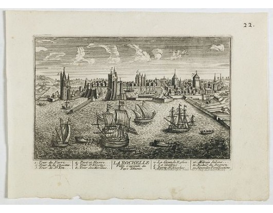 CHEREAU. -  La Ville de la Rochelle, Capitale du pays d'Aunis. . .