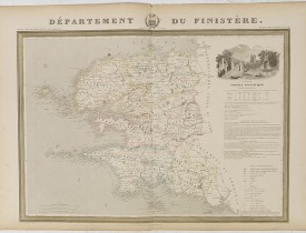 DONNET and MONIN. -  Département du Finistère.