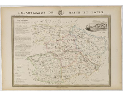 DONNET and MONIN. - Département de Maine et Loire. DONNET and MONIN. - Département de Maine et Loire.