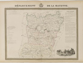 DONNET and MONIN. -  Département de La Mayenne.