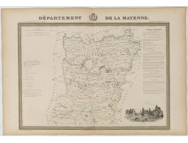DONNET et MONIN. -  Département de La Mayenne.