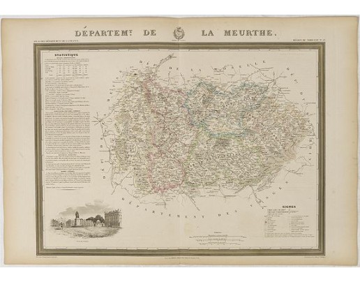 DONNET and MONIN. - Département de la Meurthe. DONNET and MONIN. - Département de la Meurthe.