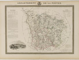 DONNET and MONIN. -  Département de La Nièvre.