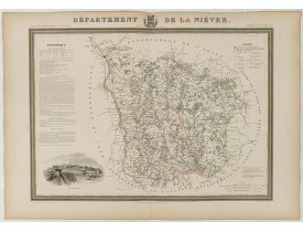 DONNET and MONIN. -  Département de La Nièvre. DONNET and MONIN. -  Département de La Nièvre.