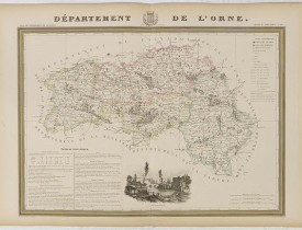 DONNET and MONIN. -  Département de l'Orne.