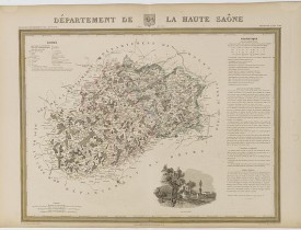 DONNET and MONIN. -  Département de la Haute Saône.