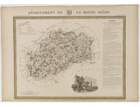 DONNET and MONIN. -  Département de la Haute Saône.