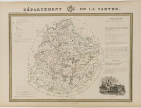 DONNET and MONIN. -  Département de la Sarthe.
