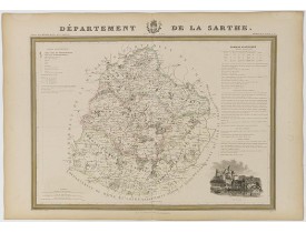 DONNET and MONIN. -  Département de la Sarthe.