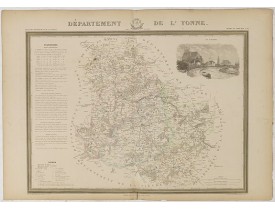 DONNET and MONIN. -  Département de l'Yonne.