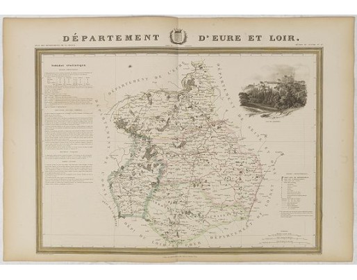 DONNET and MONIN. - Département d'Eure-et-Loir. DONNET and MONIN. - Département d'Eure-et-Loir.