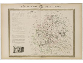 DONNET and MONIN. -  Département de l'Indre.