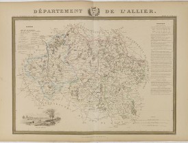 DONNET and MONIN. -  Département de l'Allier.