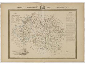 DONNET and MONIN. -  Département de l'Allier.