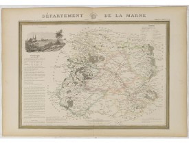 DONNET and MONIN. -  Département de la Marne.