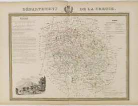DONNET and MONIN. -  Département de la Creuse.