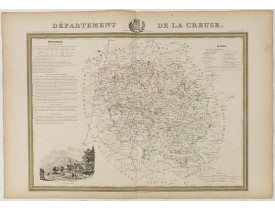 DONNET and MONIN. -  Département de la Creuse.