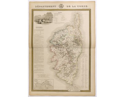 DONNET and MONIN. - Département de la Corse. DONNET and MONIN. - Département de la Corse.