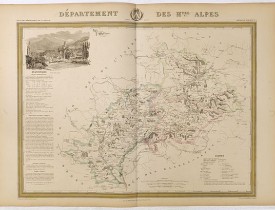 DONNET and MONIN. -  Département des Htes Alpes.