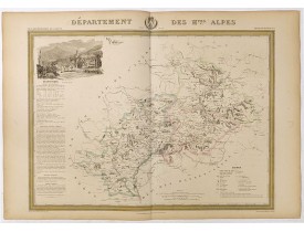 DONNET and MONIN. -  Département des Htes Alpes.