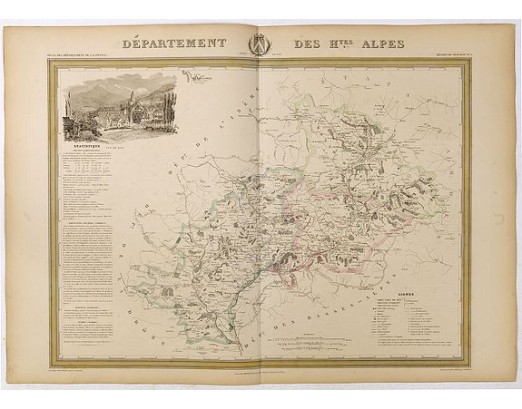 DONNET and MONIN. - Département des Htes Alpes. DONNET and MONIN. - Département des Htes Alpes.