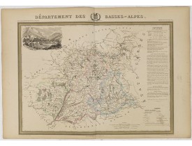 DONNET and MONIN. -  Département des Basses-Alpes.