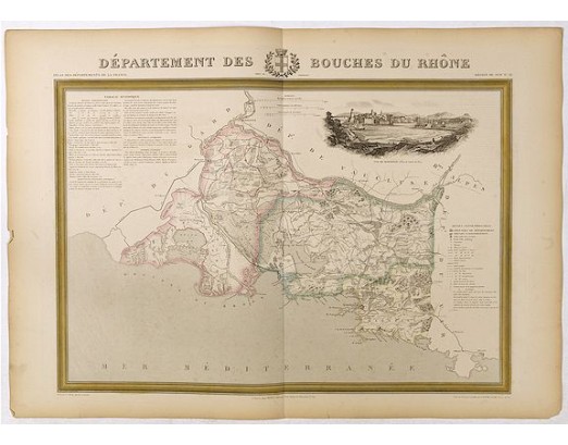DONNET and MONIN. - Département des Bouches du Rhône. DONNET and MONIN. - Département des Bouches du Rhône.