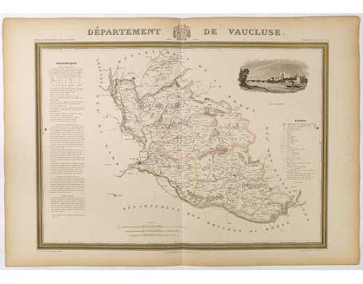 DONNET and MONIN. - Département de Vaucluse. DONNET and MONIN. - Département de Vaucluse.