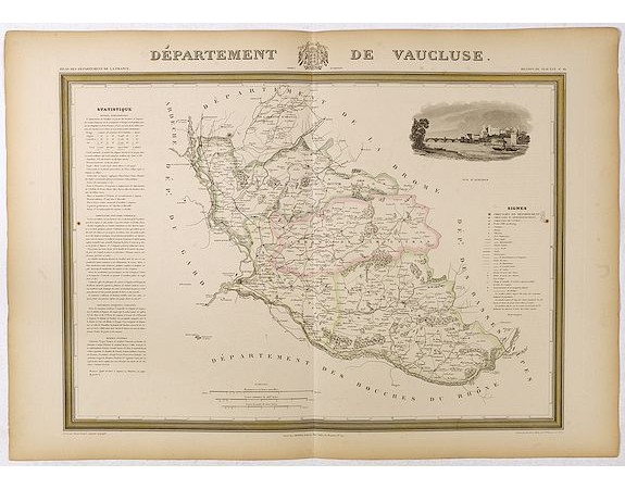 DONNET and MONIN. -  Département de Vaucluse.