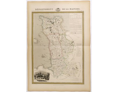 DONNET and MONIN. - Département de La Manche. DONNET and MONIN. - Département de La Manche.