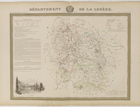 DONNET and MONIN. -  Département de la Lozère.