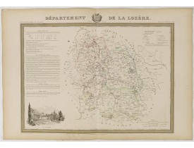 DONNET and MONIN. -  Département de la Lozère.