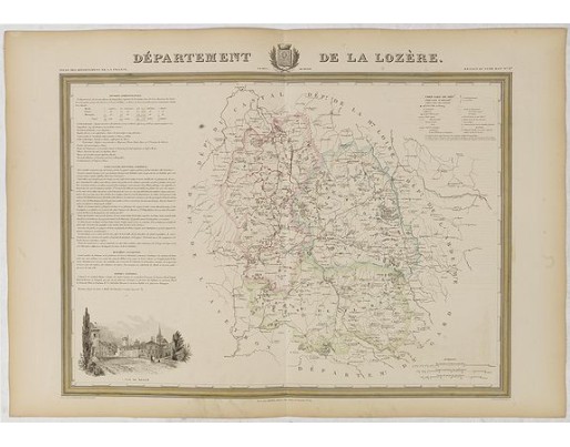 DONNET and MONIN. - Département de la Lozère. DONNET and MONIN. - Département de la Lozère.