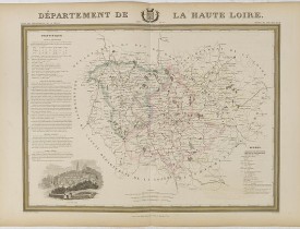 DONNET and MONIN. -  Département de la Haute Loire.