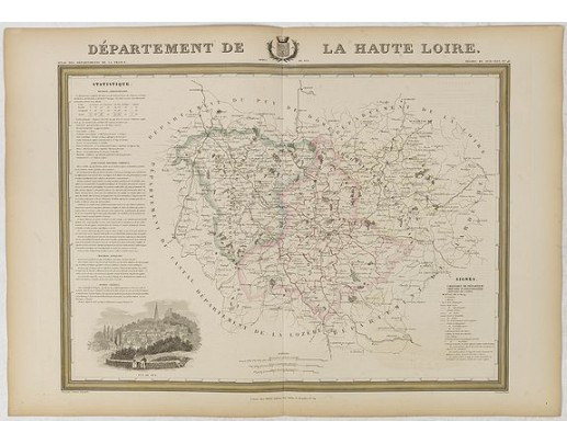 DONNET and MONIN. - Département de la Haute Loire. DONNET and MONIN. - Département de la Haute Loire.