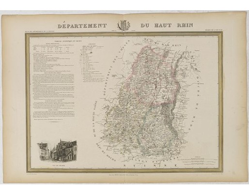 DONNET and MONIN. - Département du Bas Rhin. DONNET and MONIN. - Département du Bas Rhin.